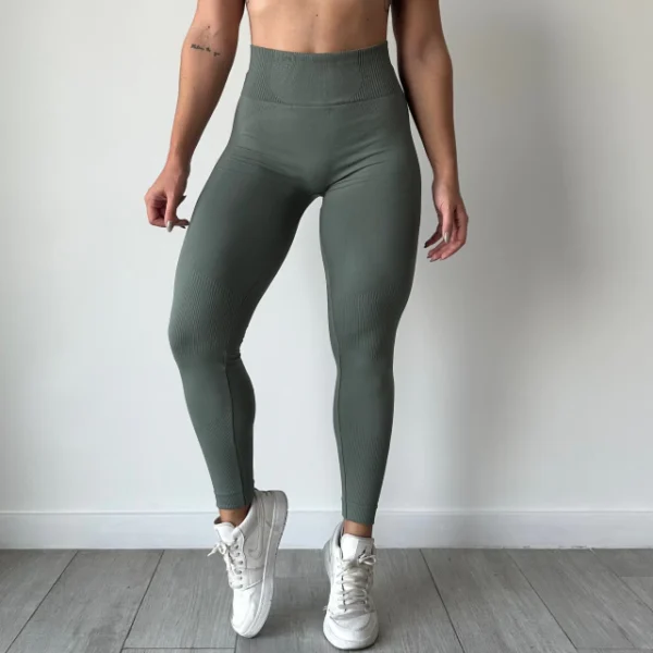 Calza seamless BALI Verde Vison