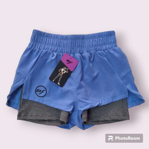 Short Deportivo Doble con Calza Interna