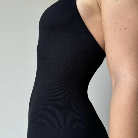 Catsuit espalda tiritas Negro (sin push up)