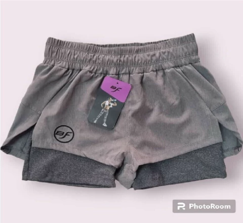 Short Deportivo Doble con Calza Interna